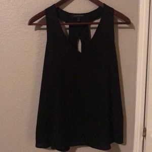 Banana Republic Soft Satin Cross Back Top